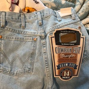 Wrangler cowboy cut jeans